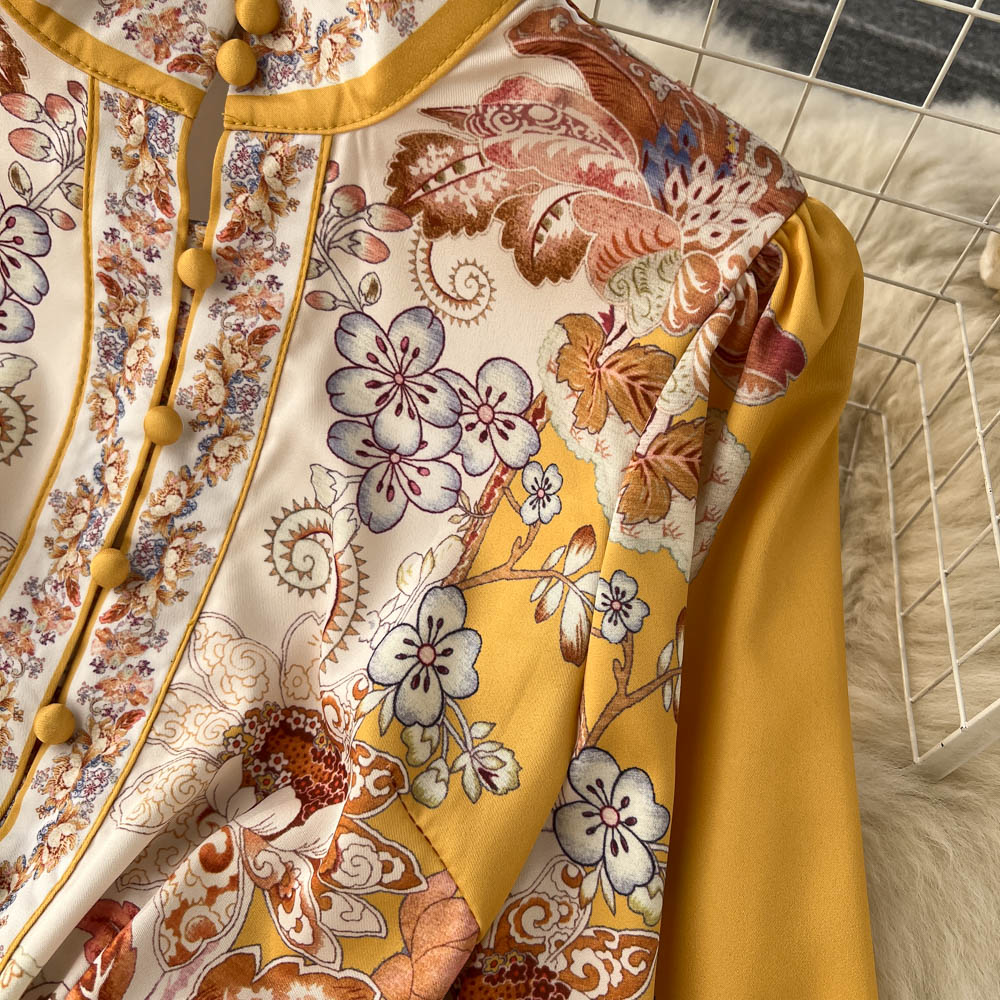 Rachel Lantern Sleeve Dress
