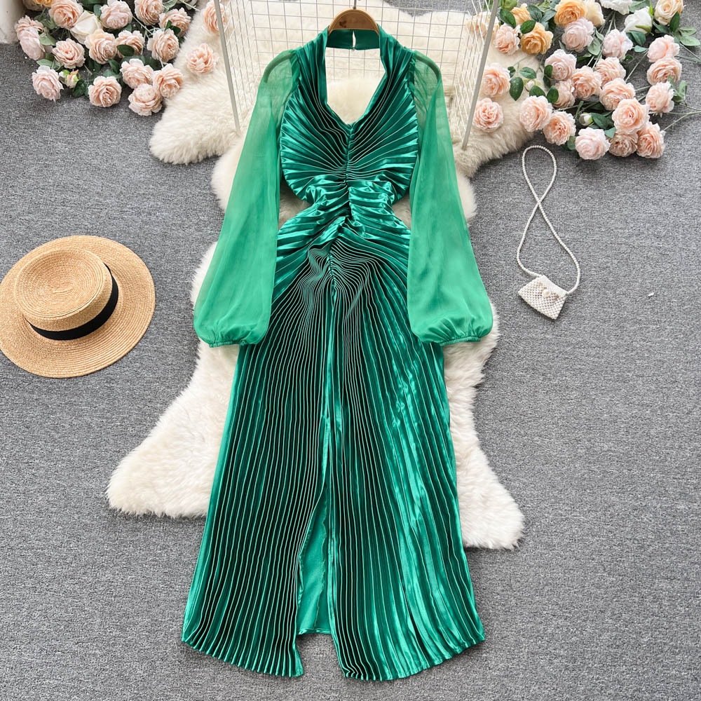 Ember Pleated Dress