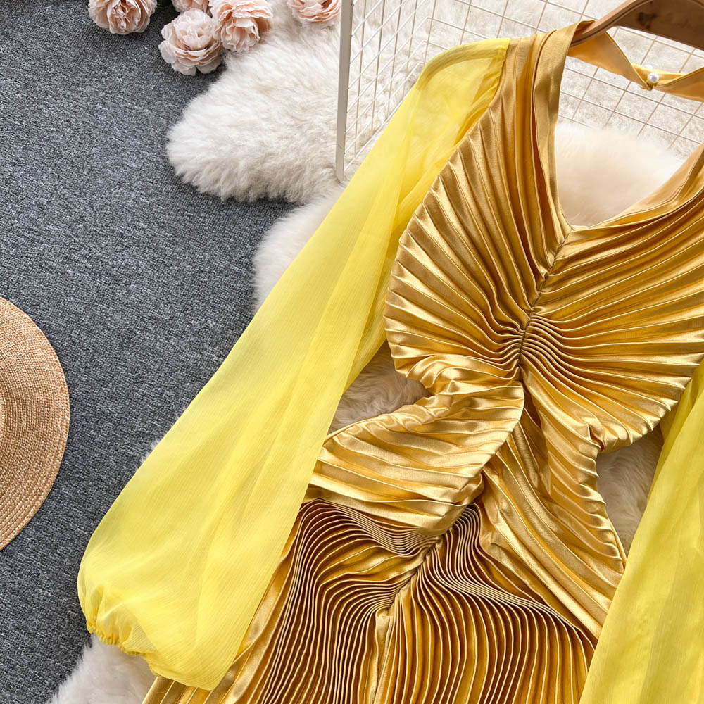 Ember Pleated Dress