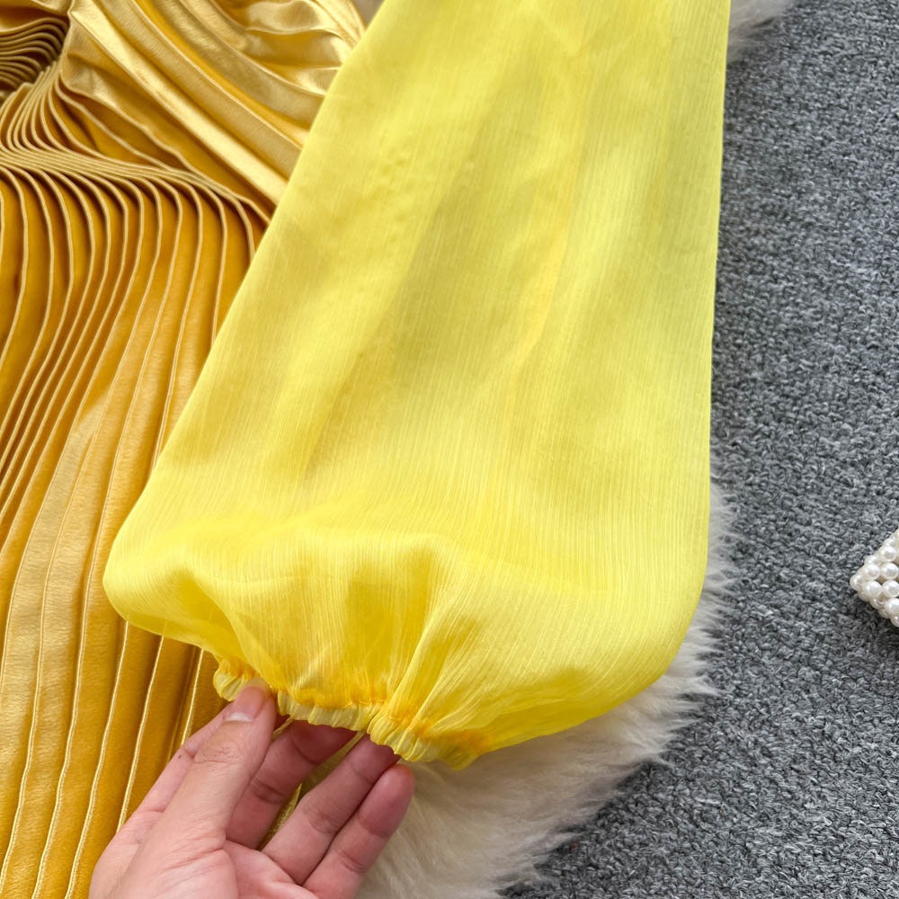 Ember Pleated Dress