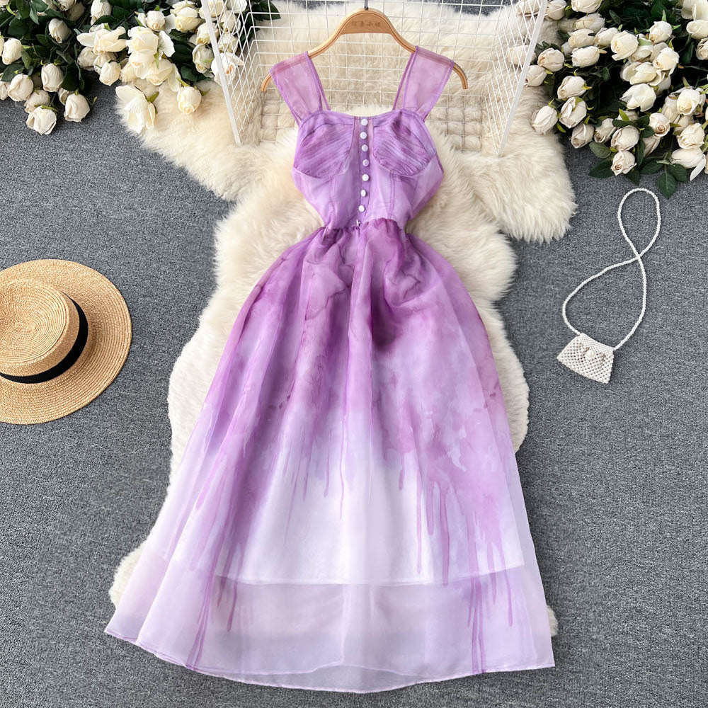 Joanne Tie Dye Dress