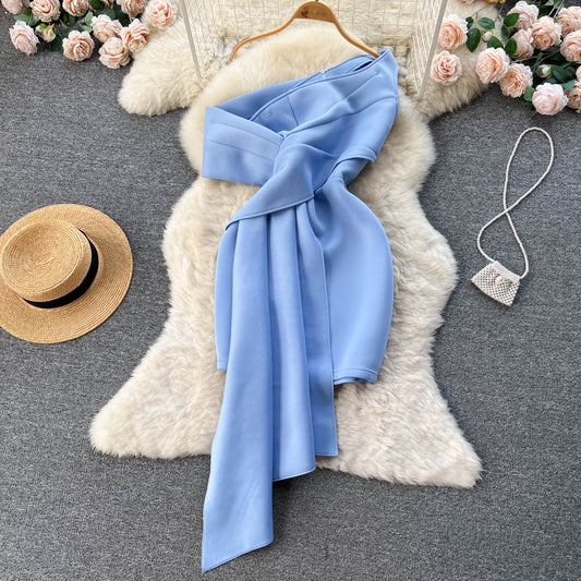 Deanna One Shoulder Dress