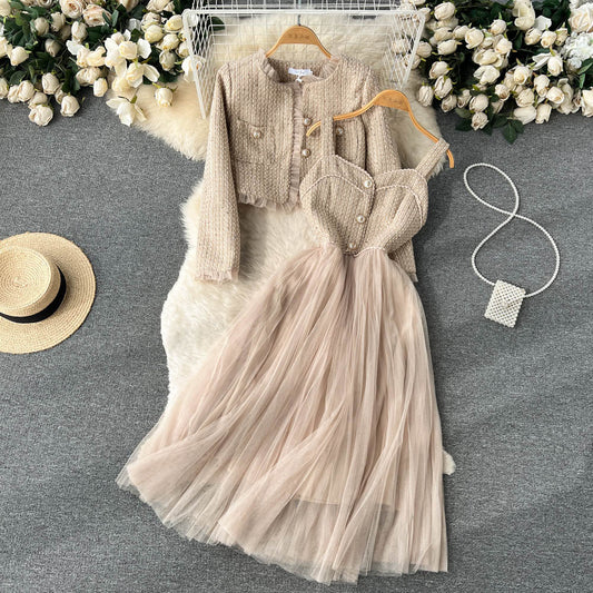Gabriella Two Piece Tweed Set