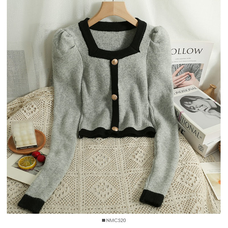 Lauren Puff Sleeve Knit Top