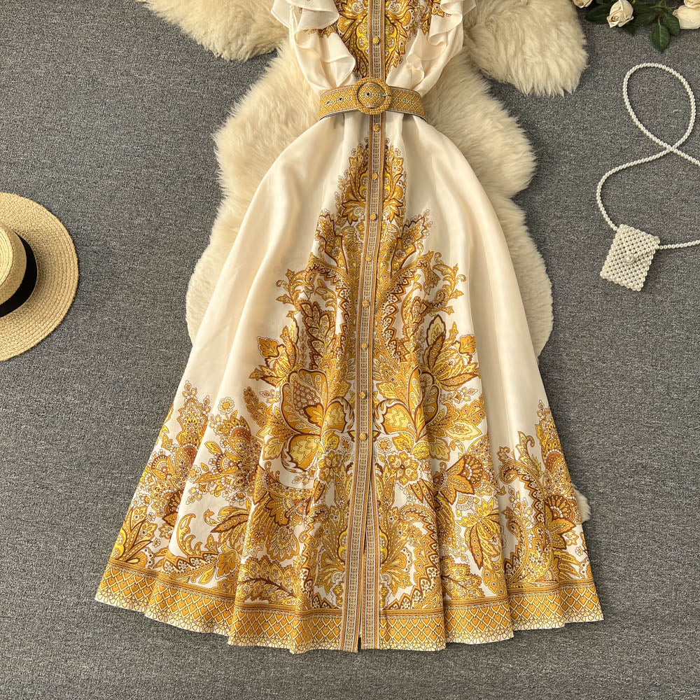 Savanna Ruffle Dress