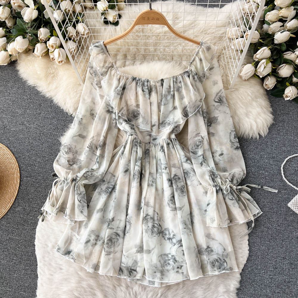 Avah Puff Sleeve Dress