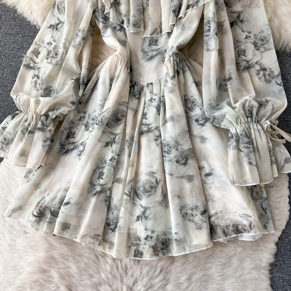 Avah Puff Sleeve Dress