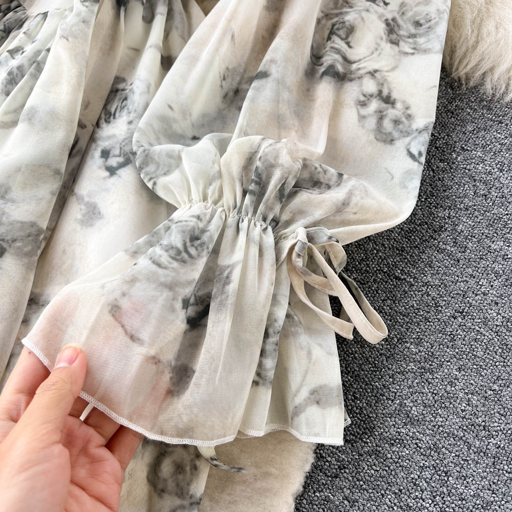 Avah Puff Sleeve Dress