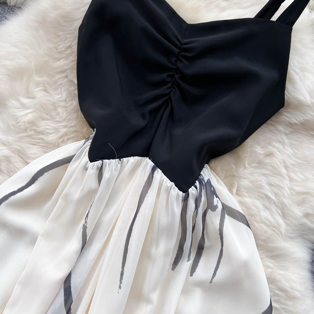 Iris Chiffon Tie Dress