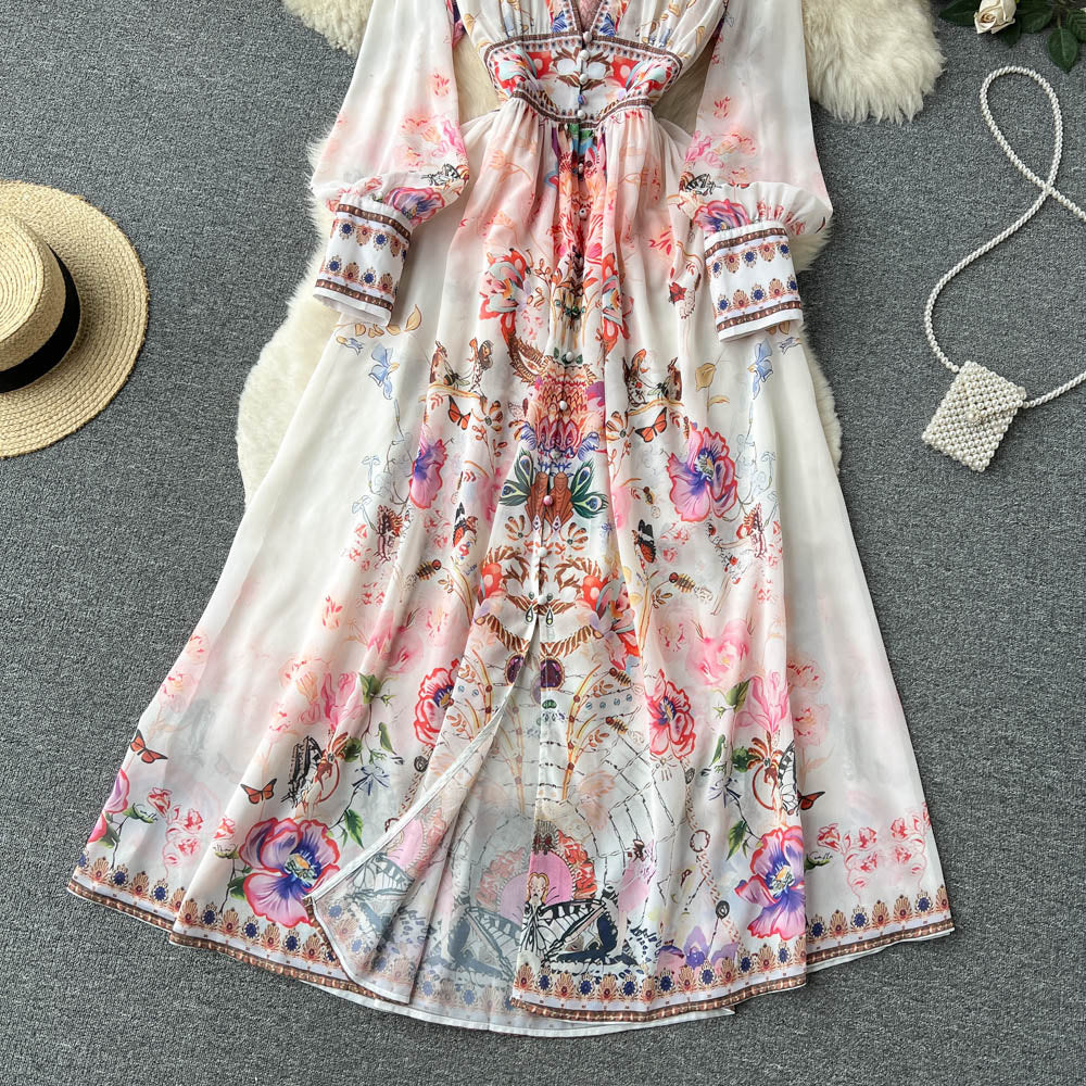 Kamryn Chiffon Maxi Dress
