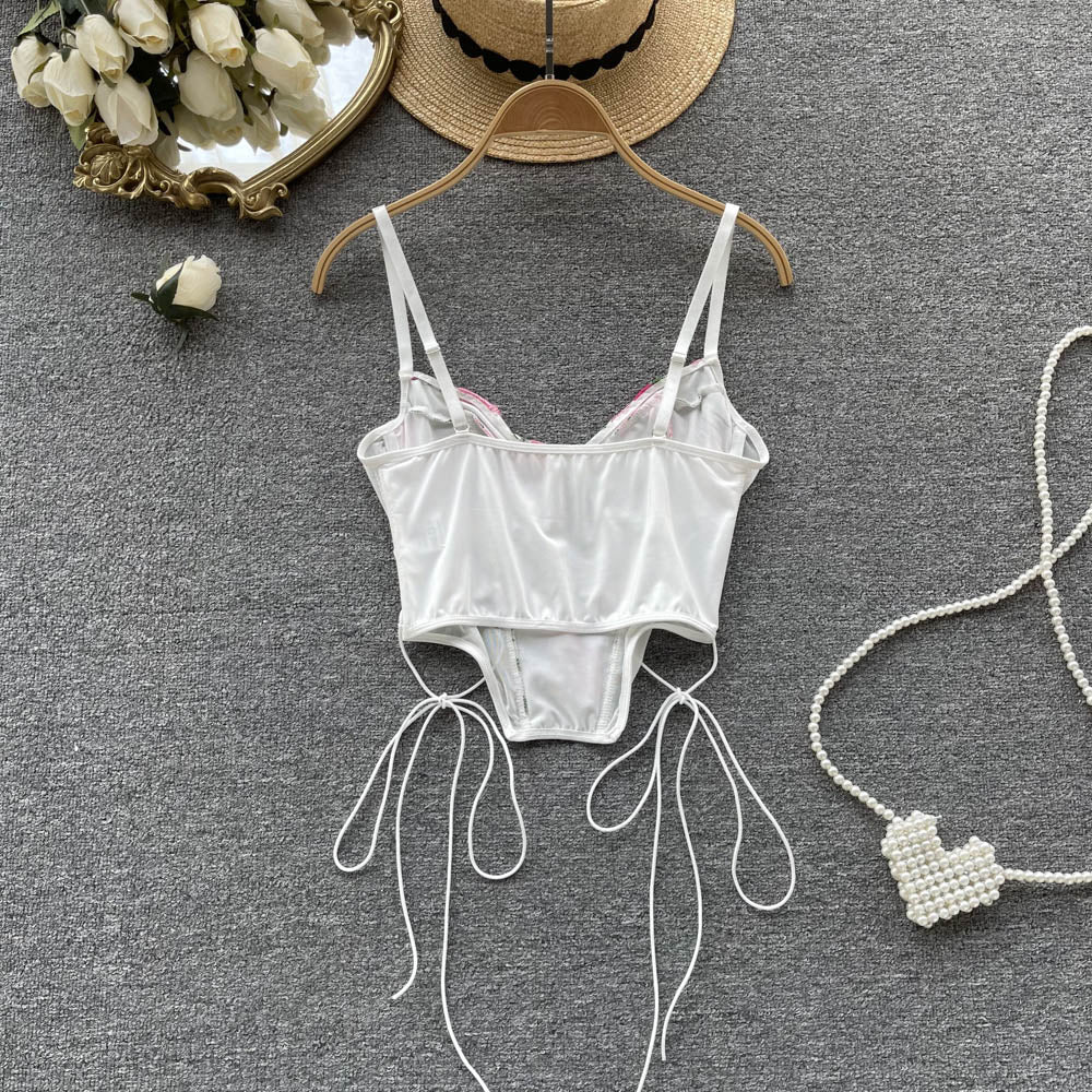 Julieta Embroidered Corset Top