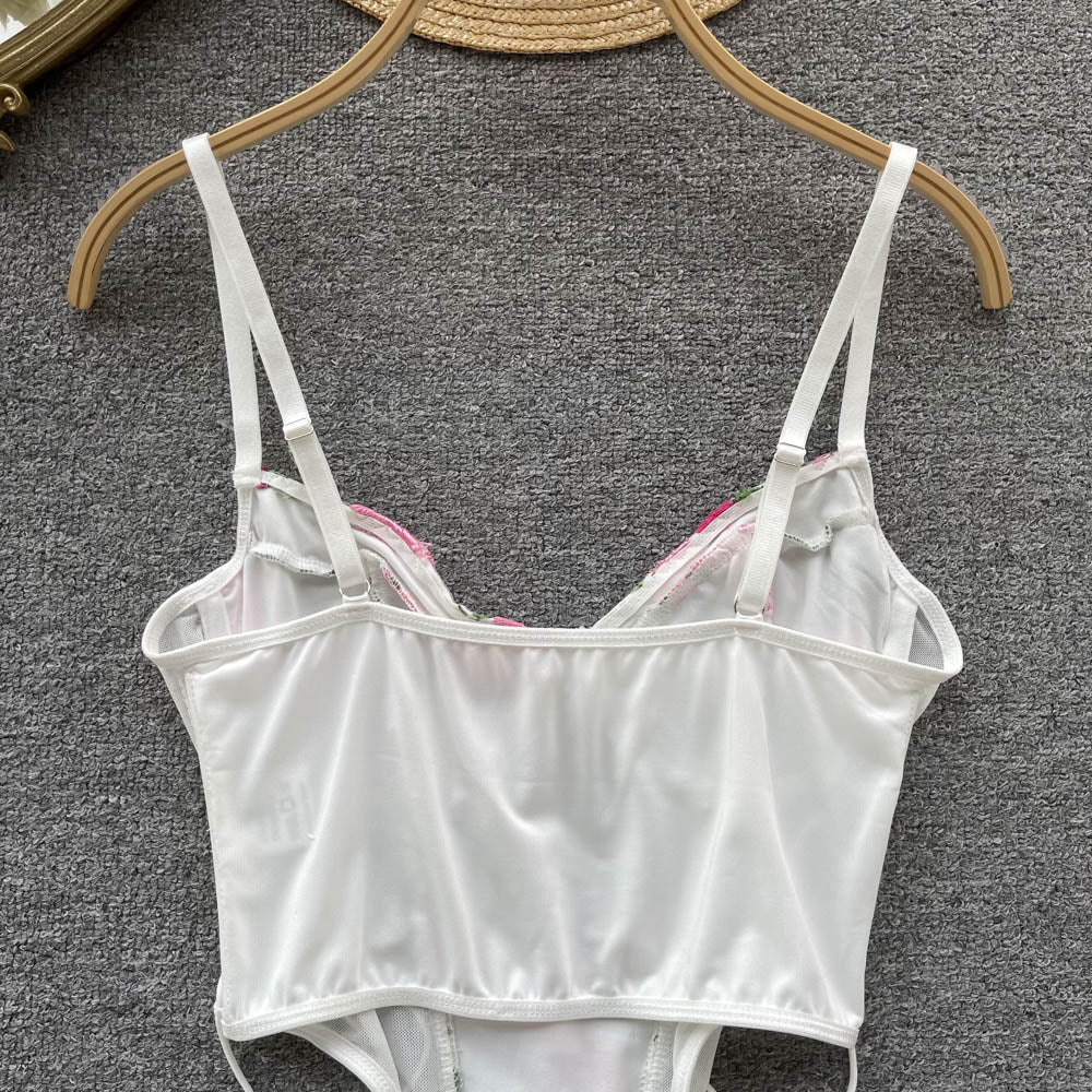 Julieta Embroidered Corset Top