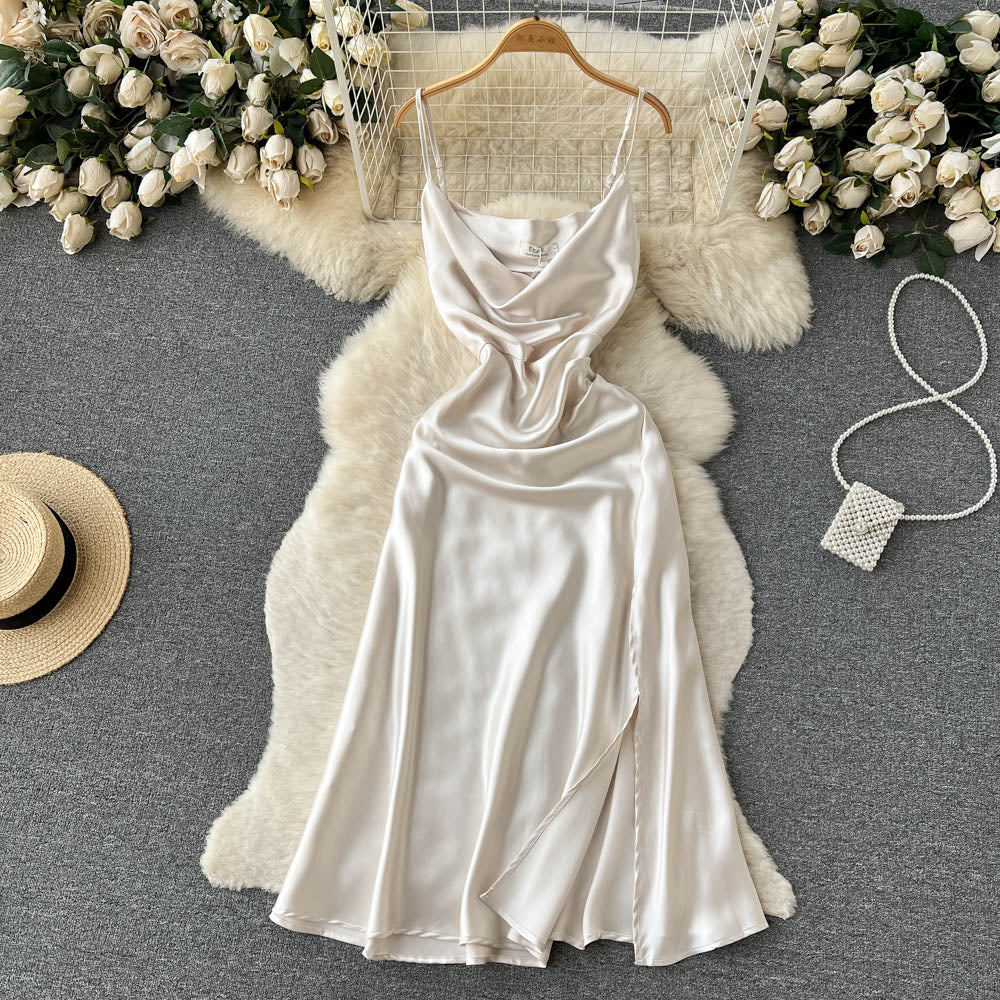 Trinity Satin Dress