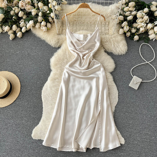 Trinity Satin Dress