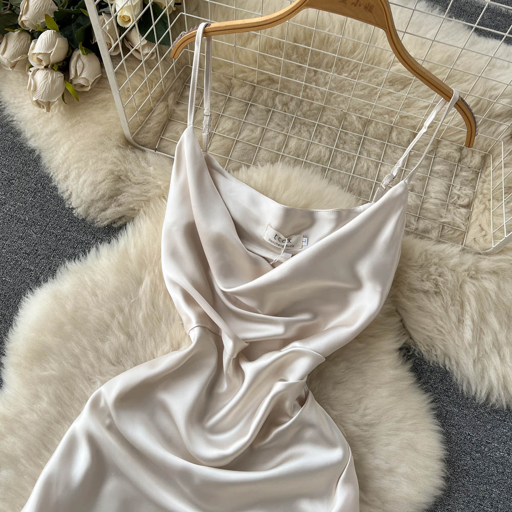 Trinity Satin Dress