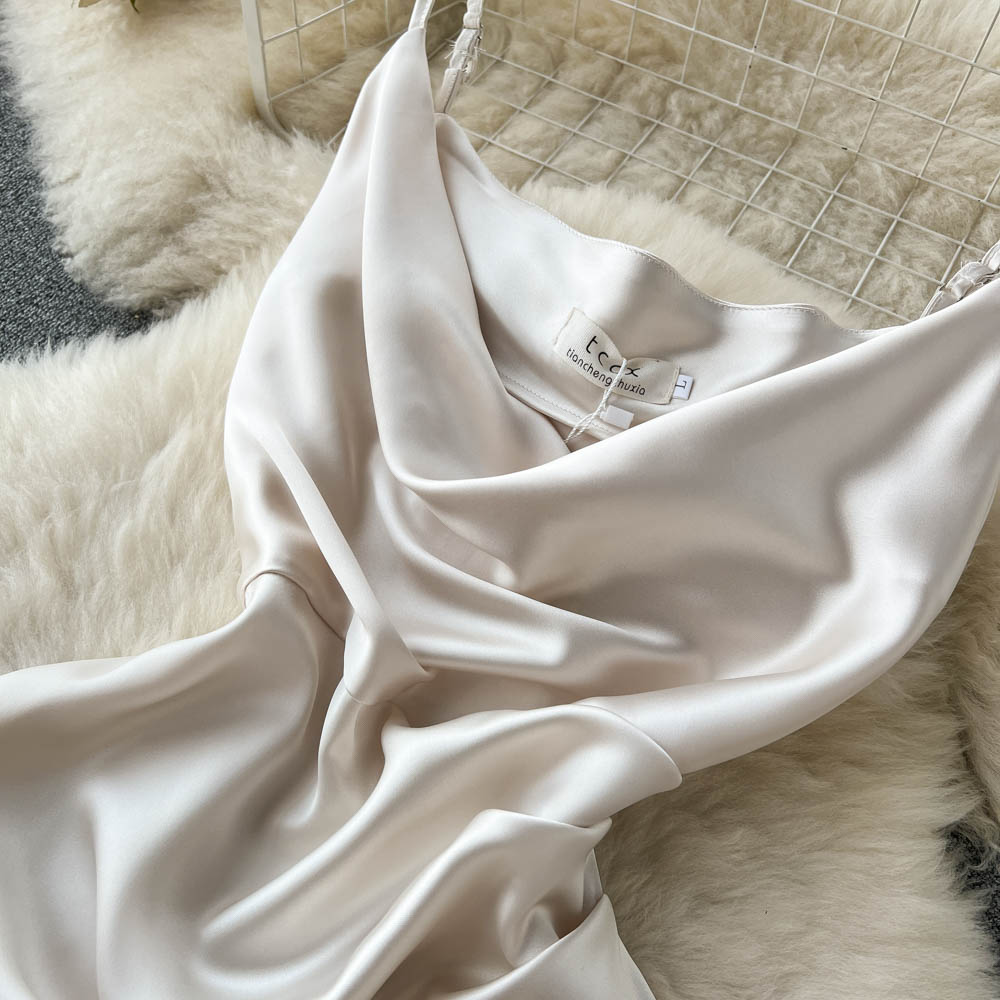 Trinity Satin Dress
