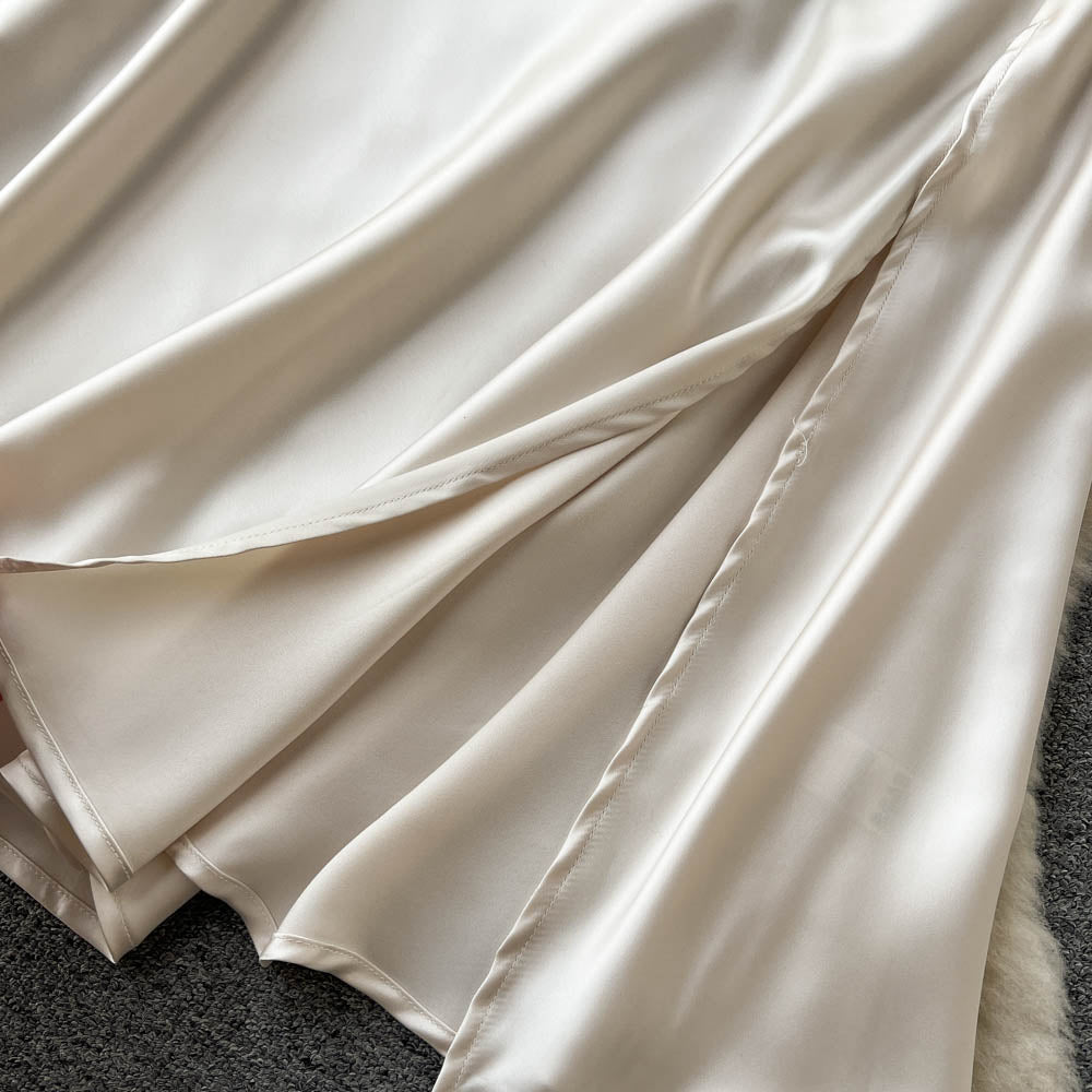Trinity Satin Dress