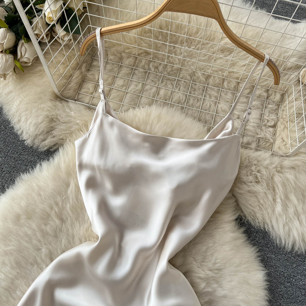 Trinity Satin Dress