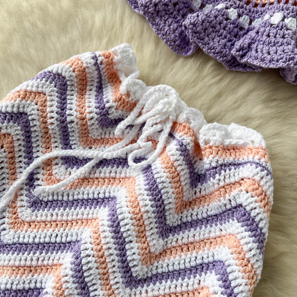 Lila Crochet Two Piece Set