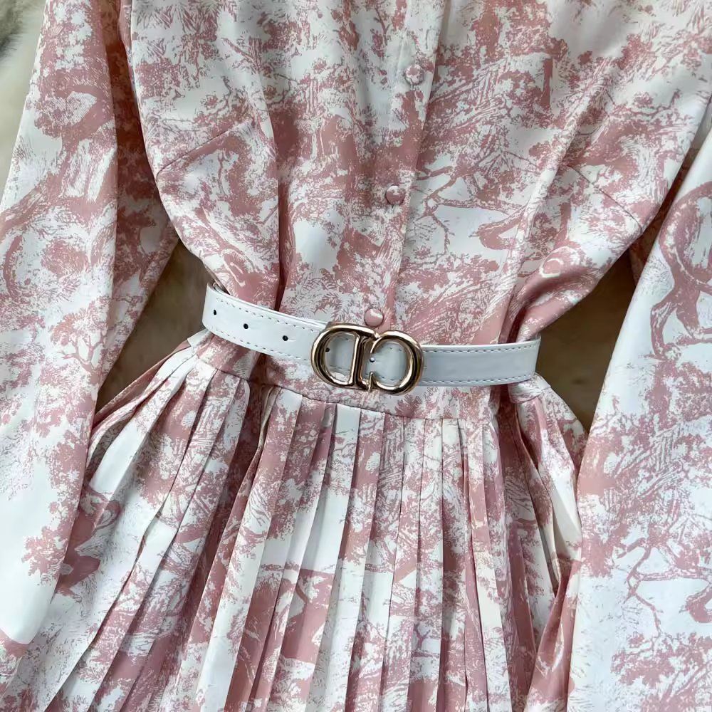 Eliana Pleated Dress