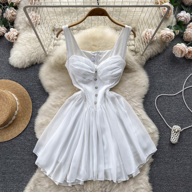 Carly Pleated Dress
