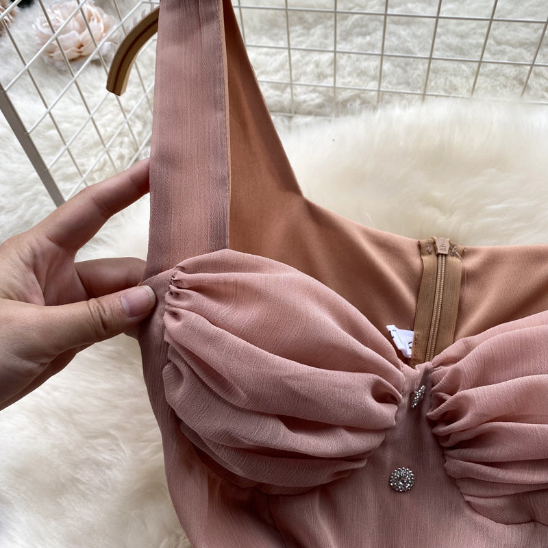 Carly Pleated Dress