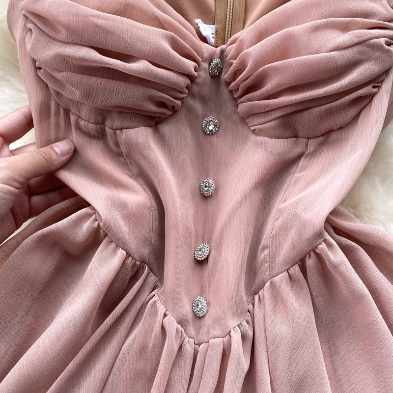 Carly Pleated Dress