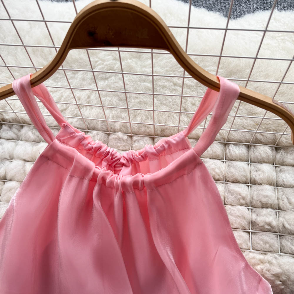 Clarissa Organza Tiered Dress