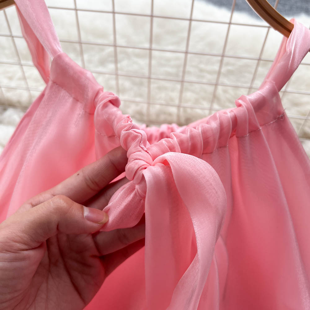 Clarissa Organza Tiered Dress