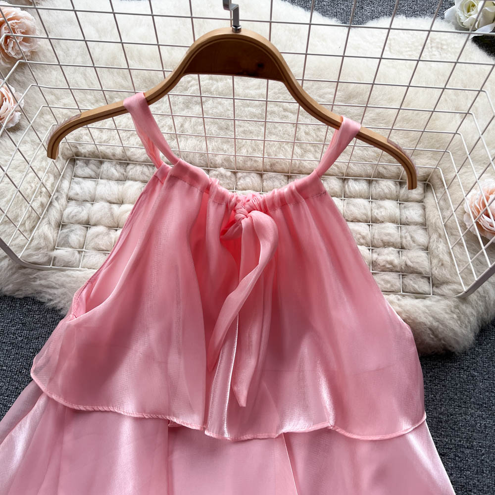 Clarissa Organza Tiered Dress