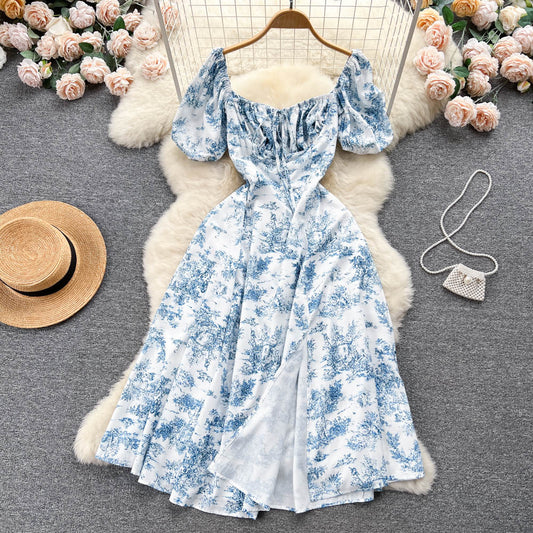 Amelie Puff Sleeve Dress