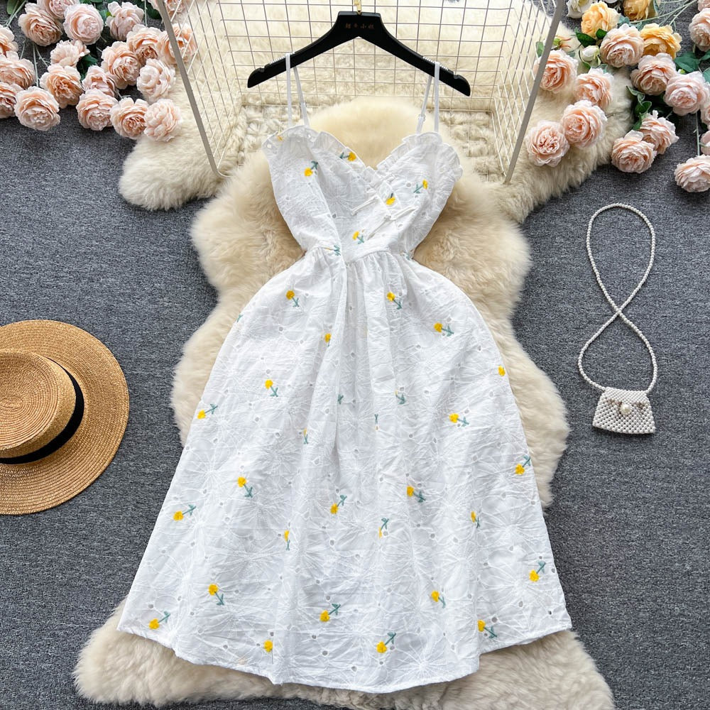 Madison Embroidered Dress