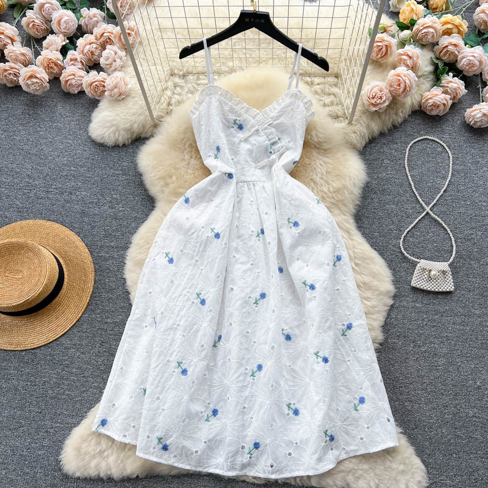 Madison Embroidered Dress