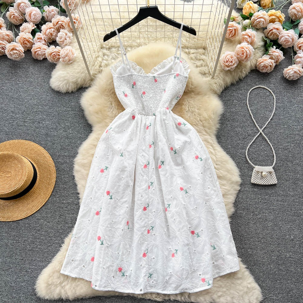 Madison Embroidered Dress