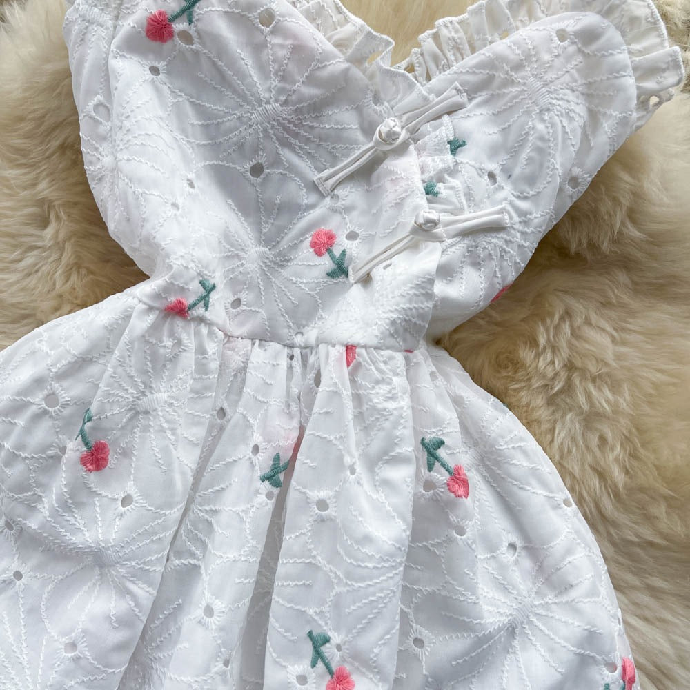 Madison Embroidered Dress