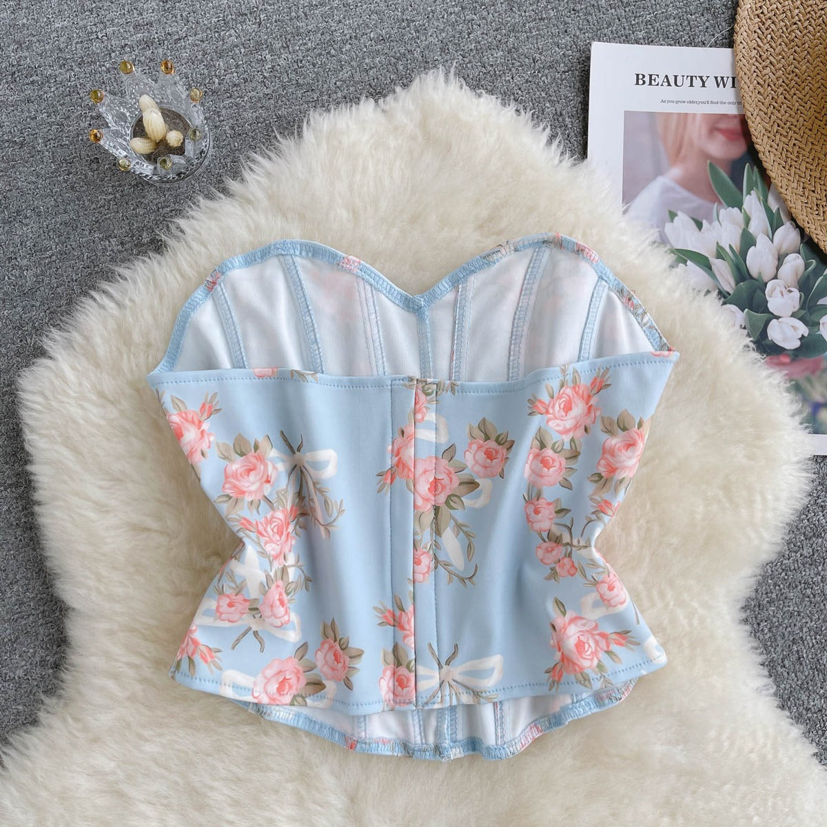 Ava Strapless Top