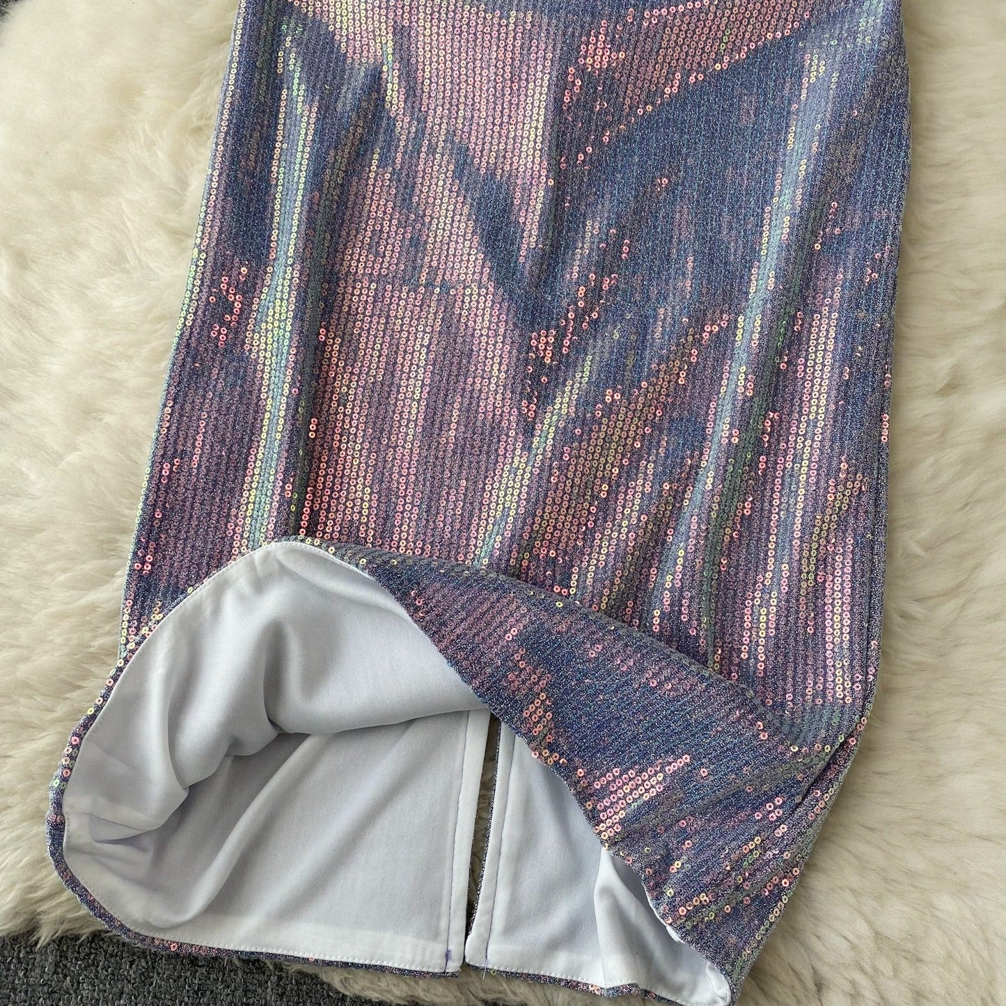 Phoebe Strapless Sequin Dress