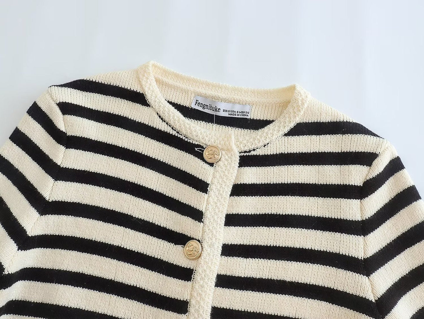 Bristol Striped Knit Cardigan
