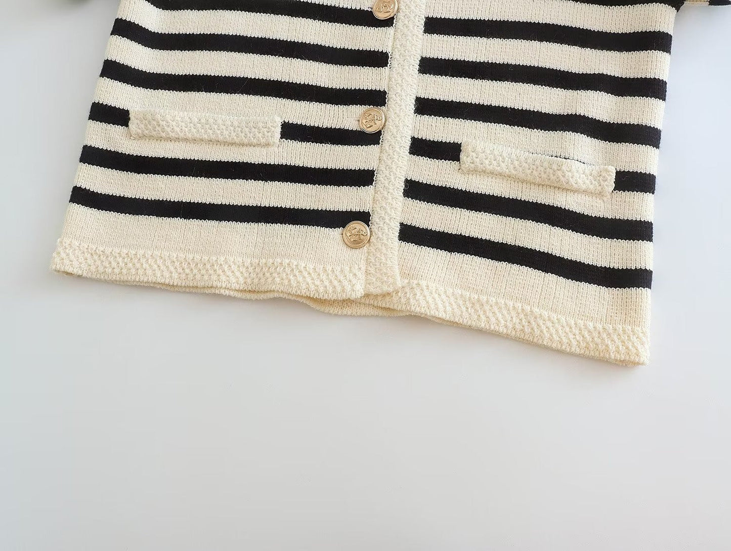Bristol Striped Knit Cardigan