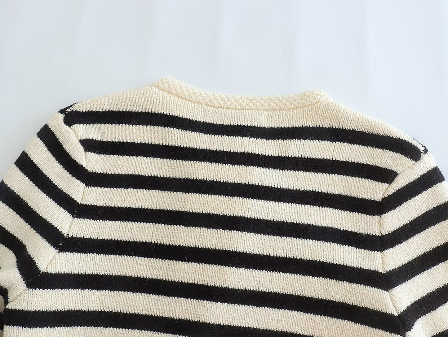 Bristol Striped Knit Cardigan
