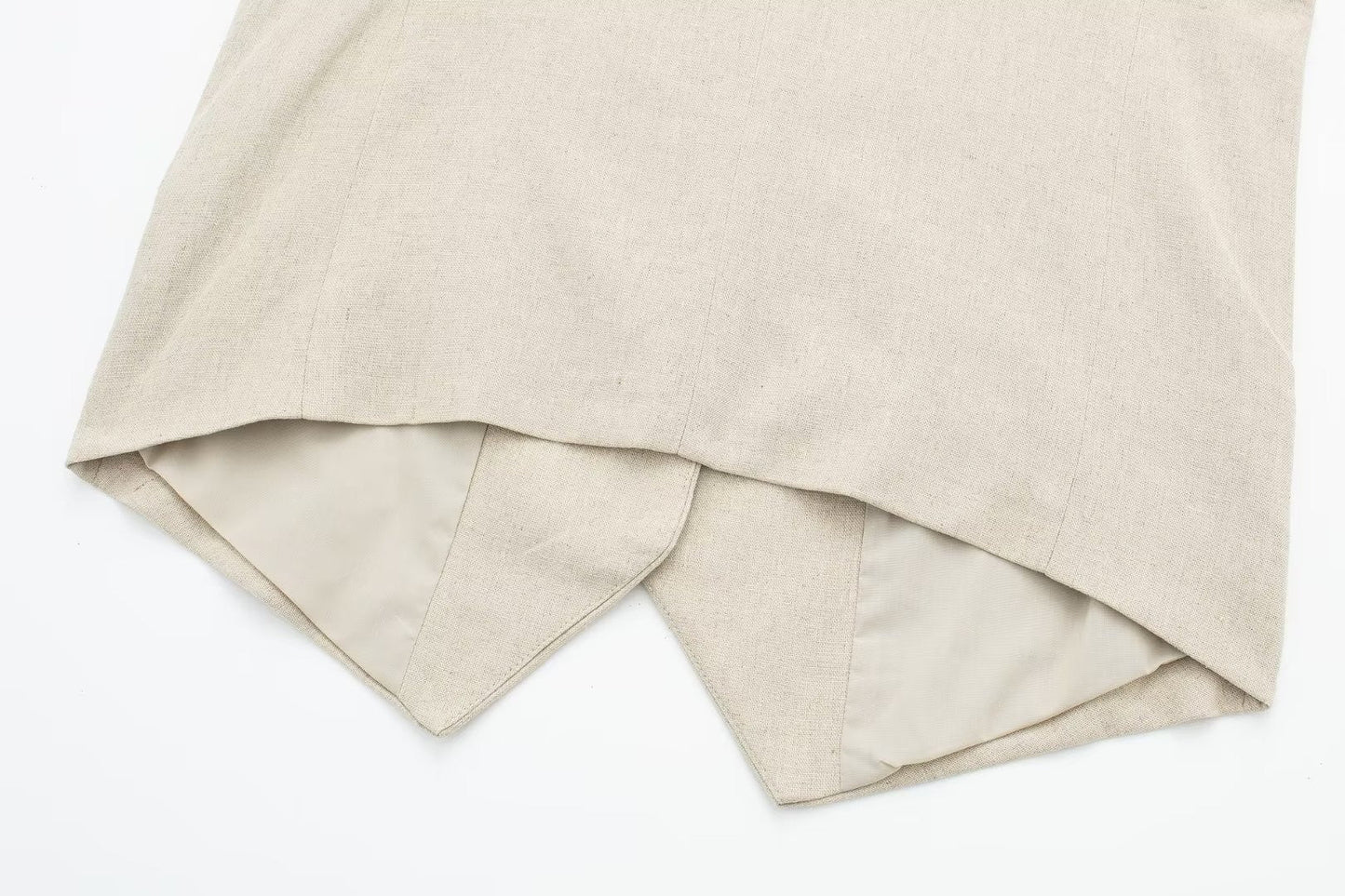 Danielle Linen Vest