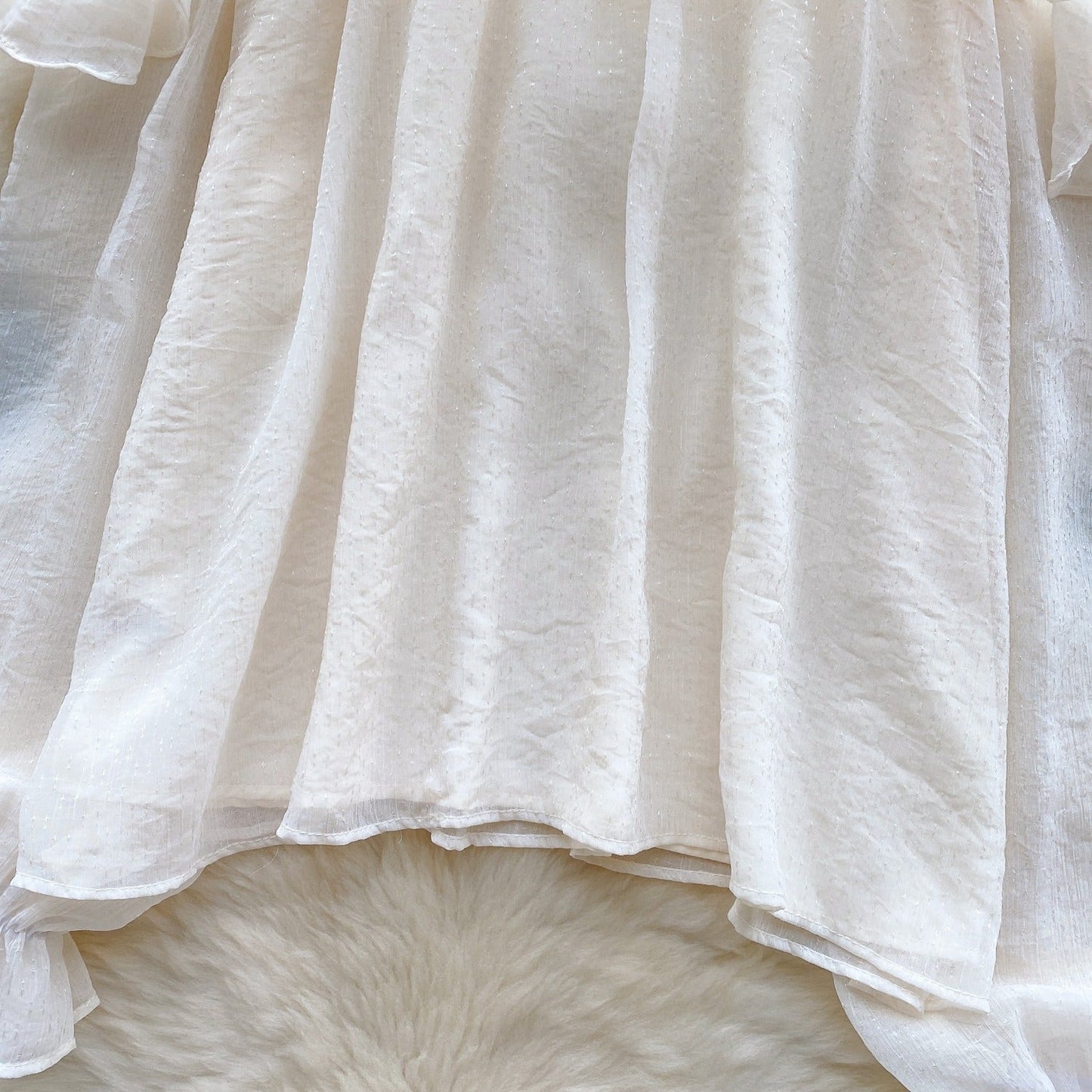 Thea Bead Detail Cold Shoulder Top