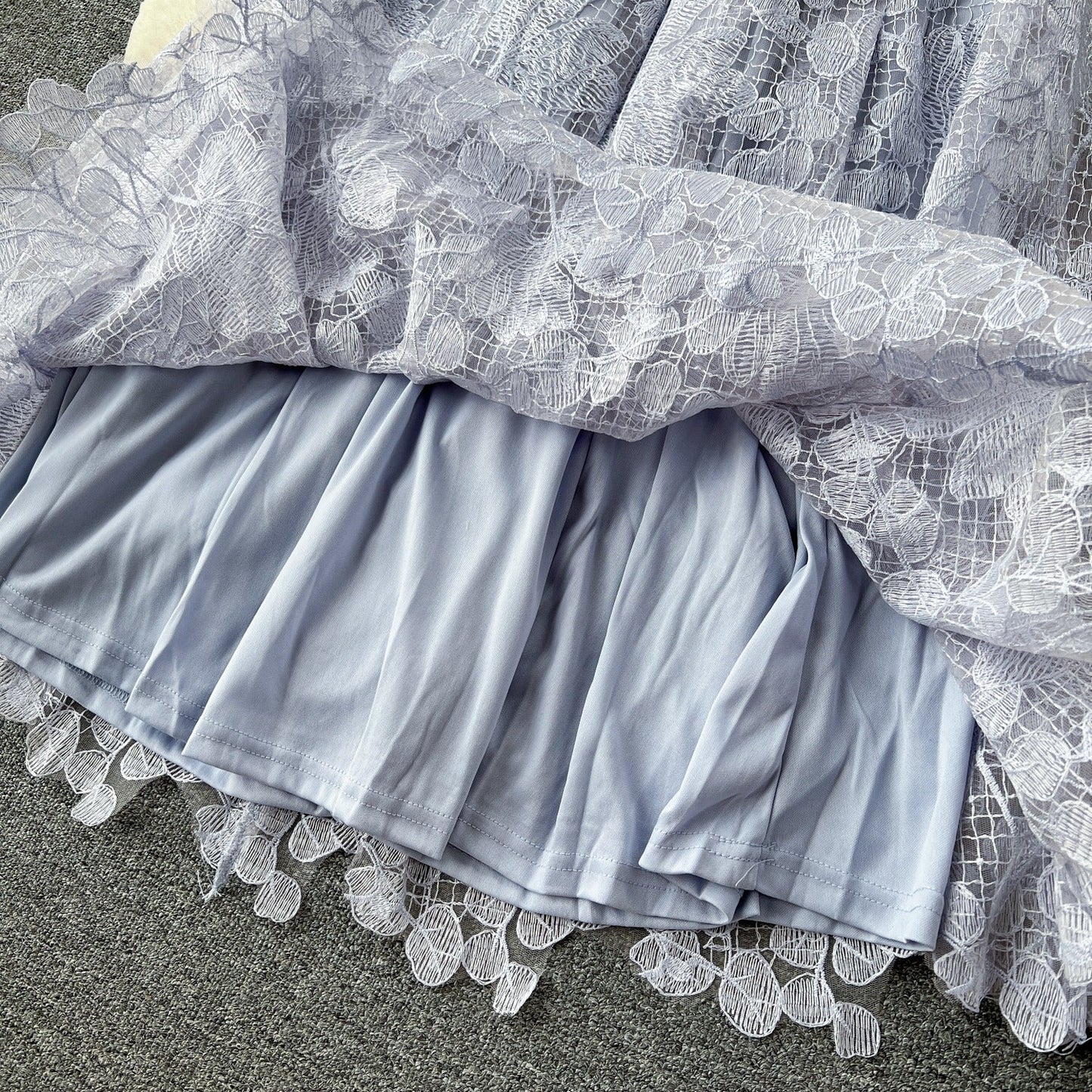 Eliza Strapless Lace Dress