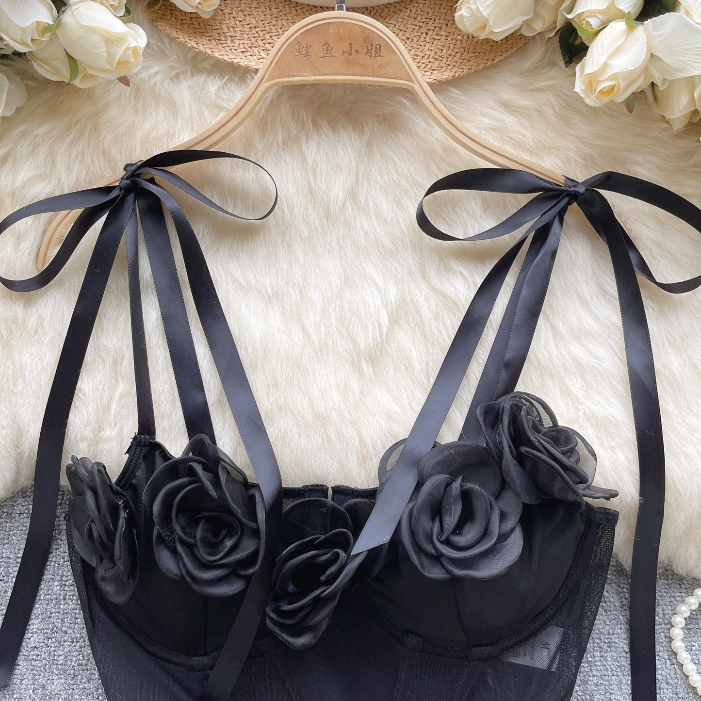Ariana Mesh Tie Top