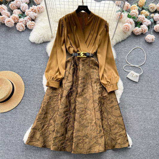 Lucia Jacquard Dress