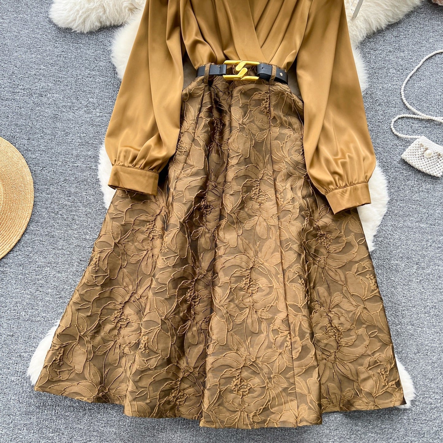 Lucia Jacquard Dress